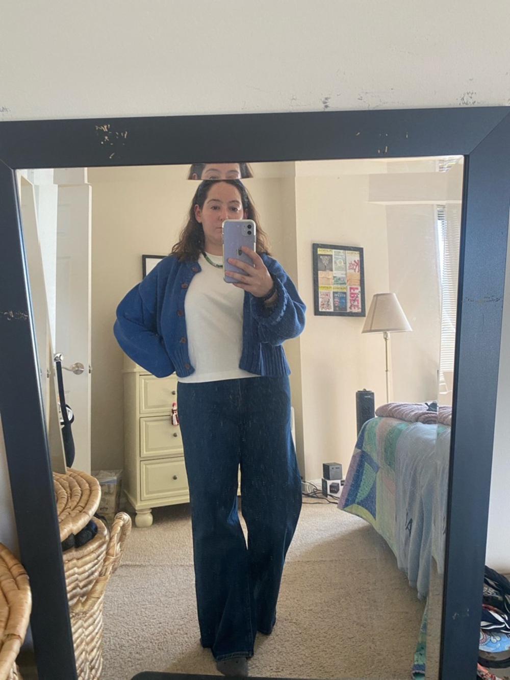 Madewell The Wide Leg Jean in Pattson Wash - Picture 4 of 8